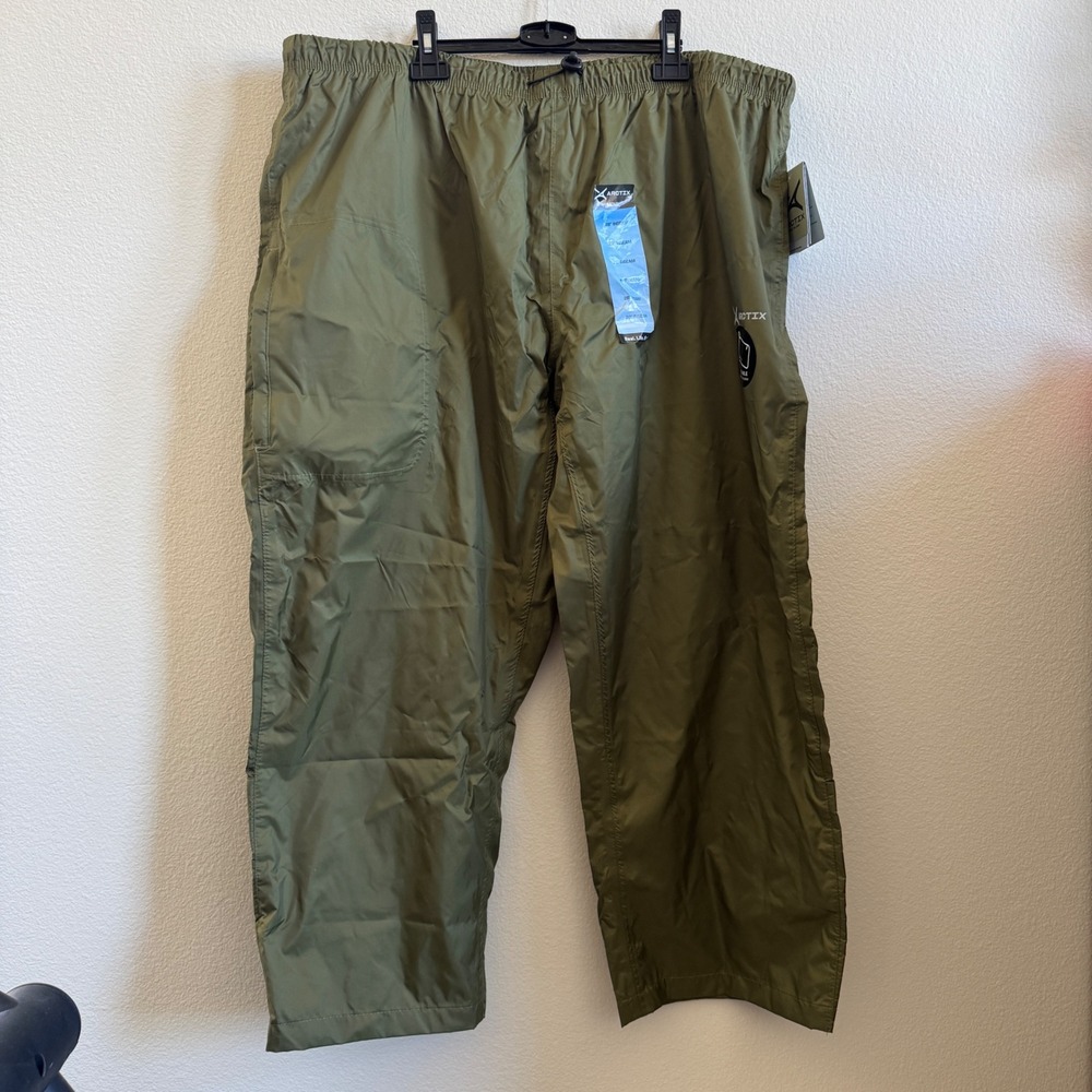 Arctix Men's Olive Green Outdoor Pants with Elastic Waist